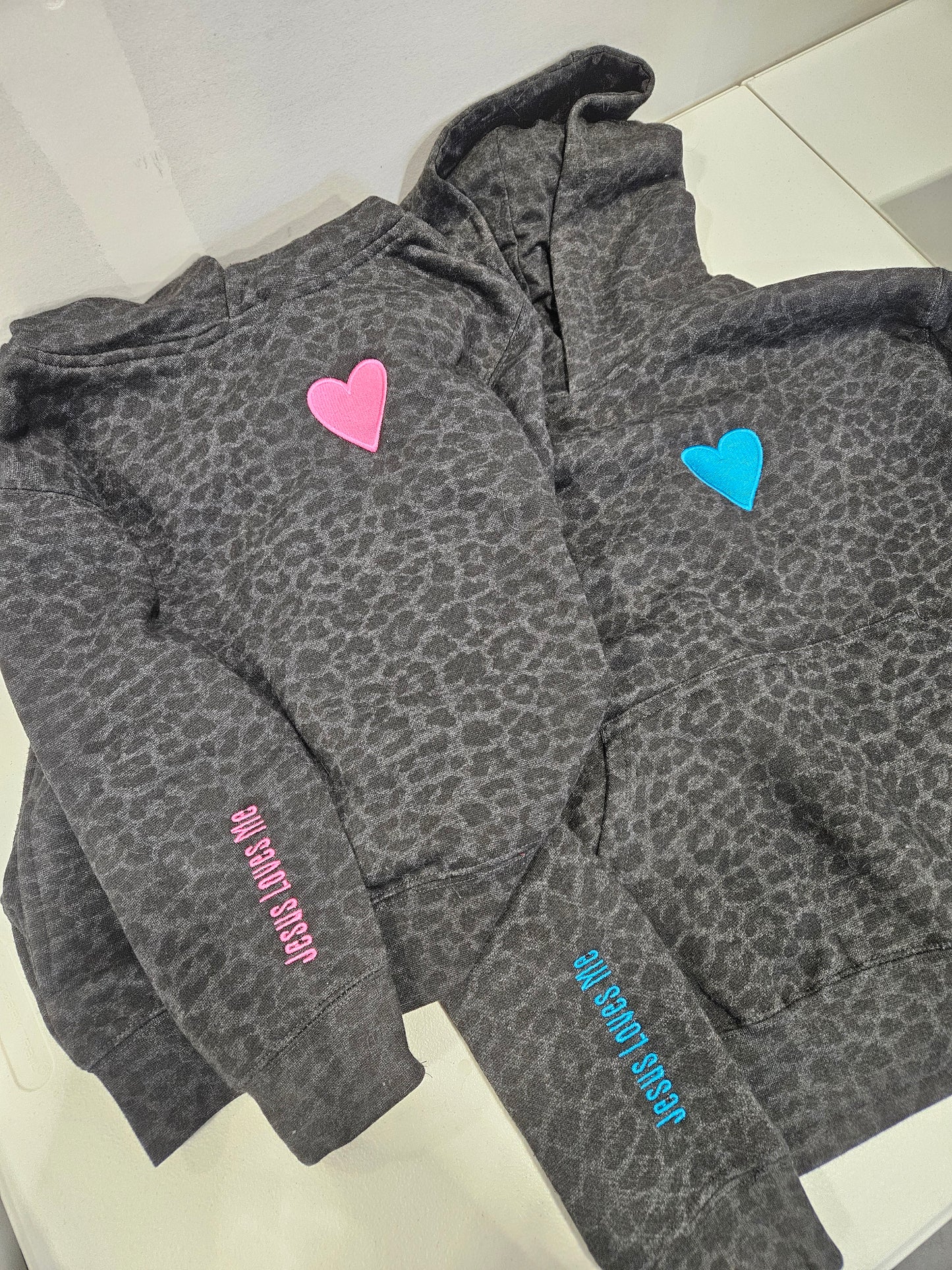 Jesus Loves Me Embroidered Sweatshirt - GritGraceClothingCo