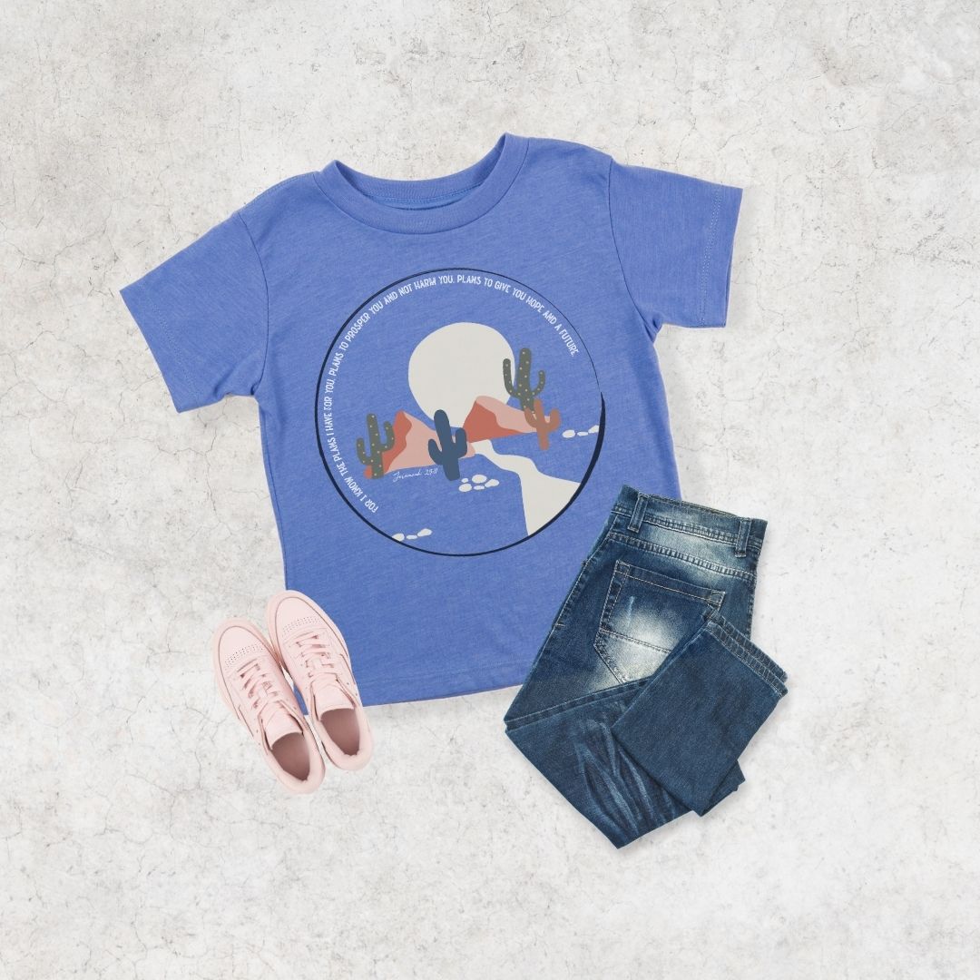 Plans and Path Tee - GritGraceClothingCo