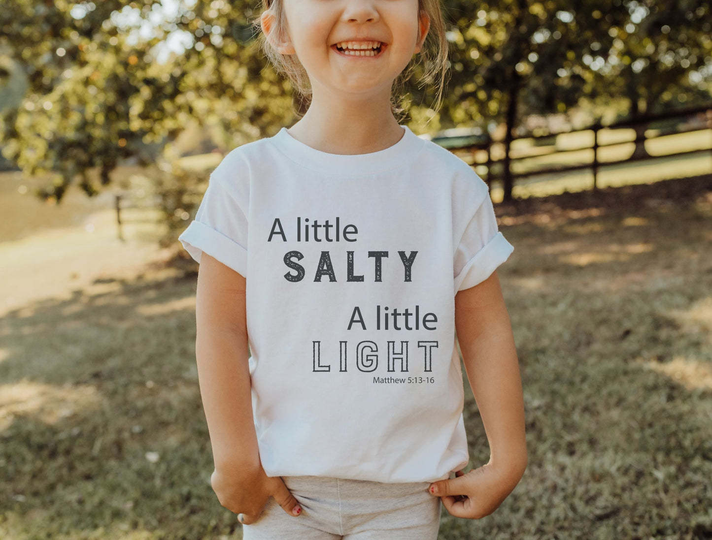 Salty and Light Tee - GritGraceClothingCo