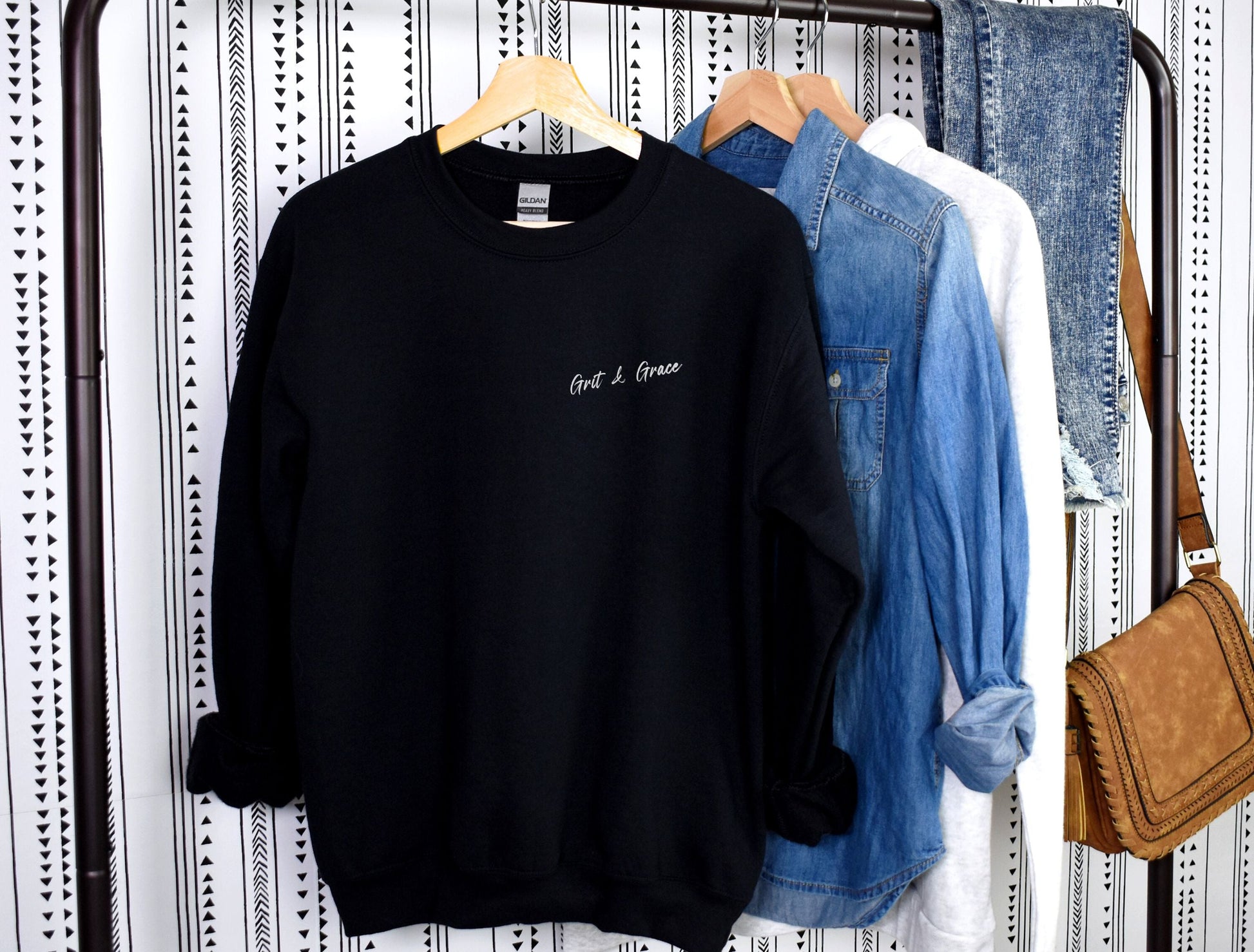 Grit & Grace Sweatshirt | Christian Apparel - GritGraceClothingCo