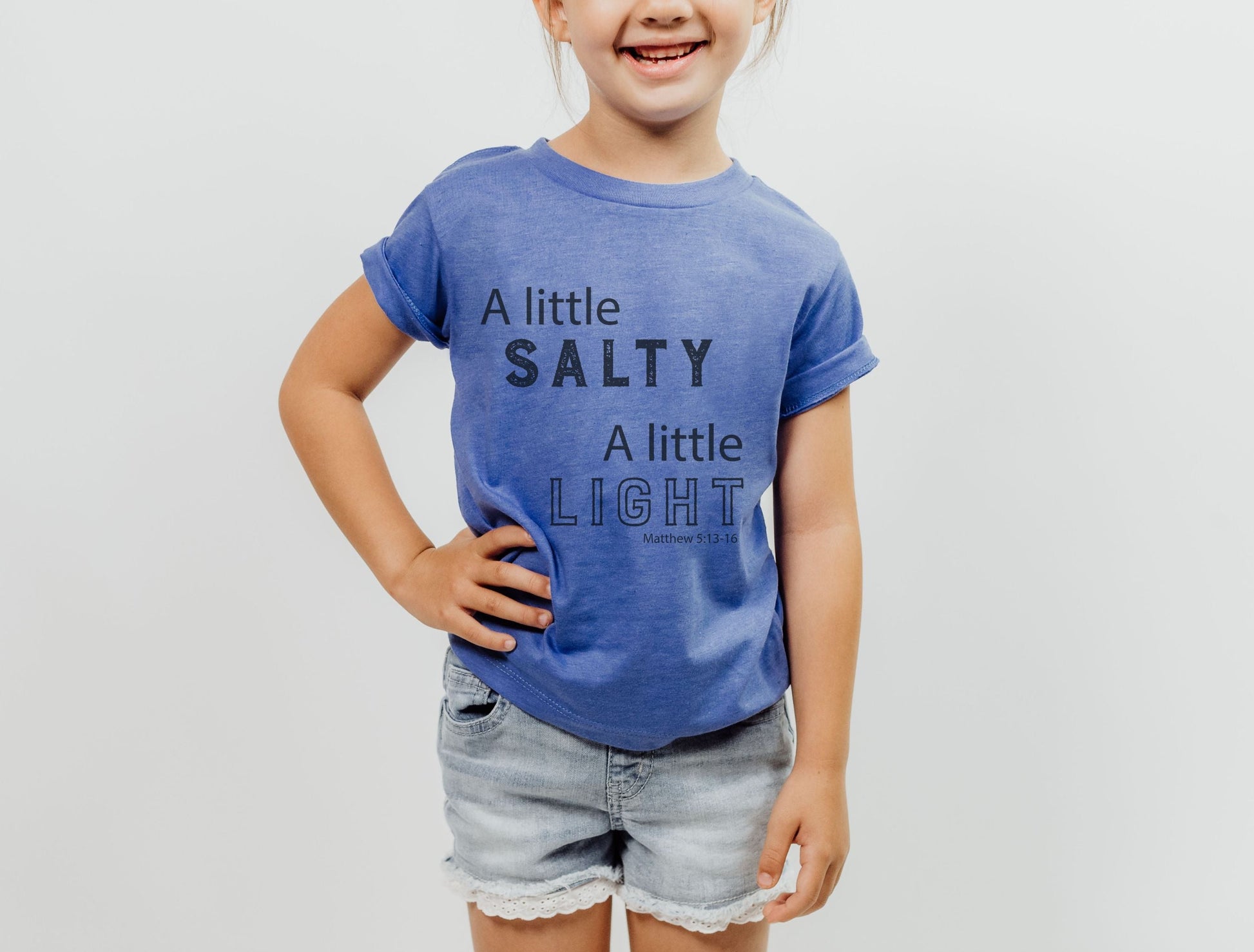 Salty and Light Tee - GritGraceClothingCo