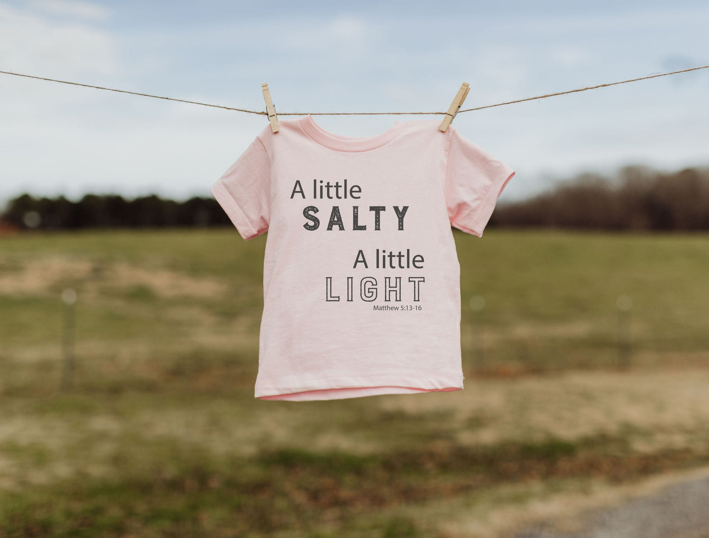 Salty and Light Tee - GritGraceClothingCo