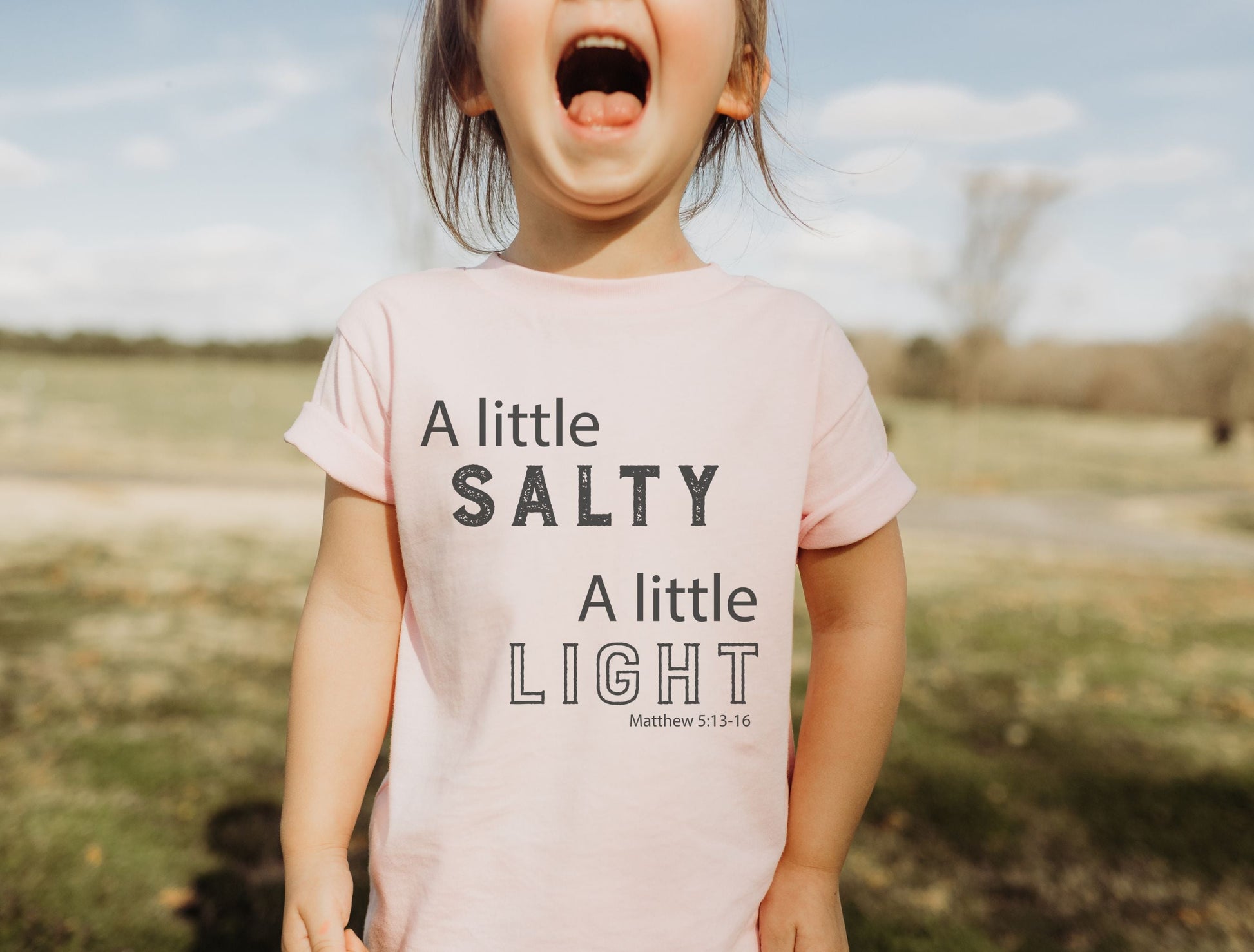 Salty and Light Tee - GritGraceClothingCo