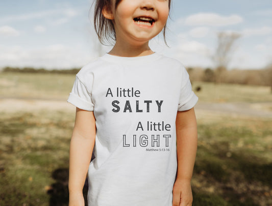 Salty and Light Tee - GritGraceClothingCo