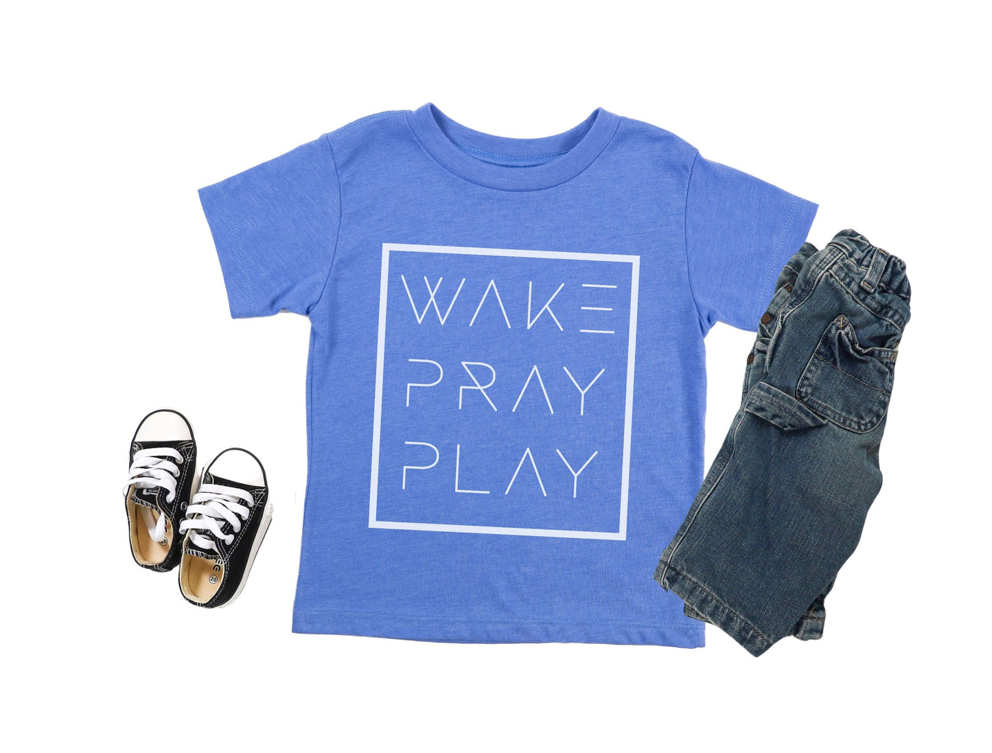 Wake, Pray, Play - GritGraceClothingCo