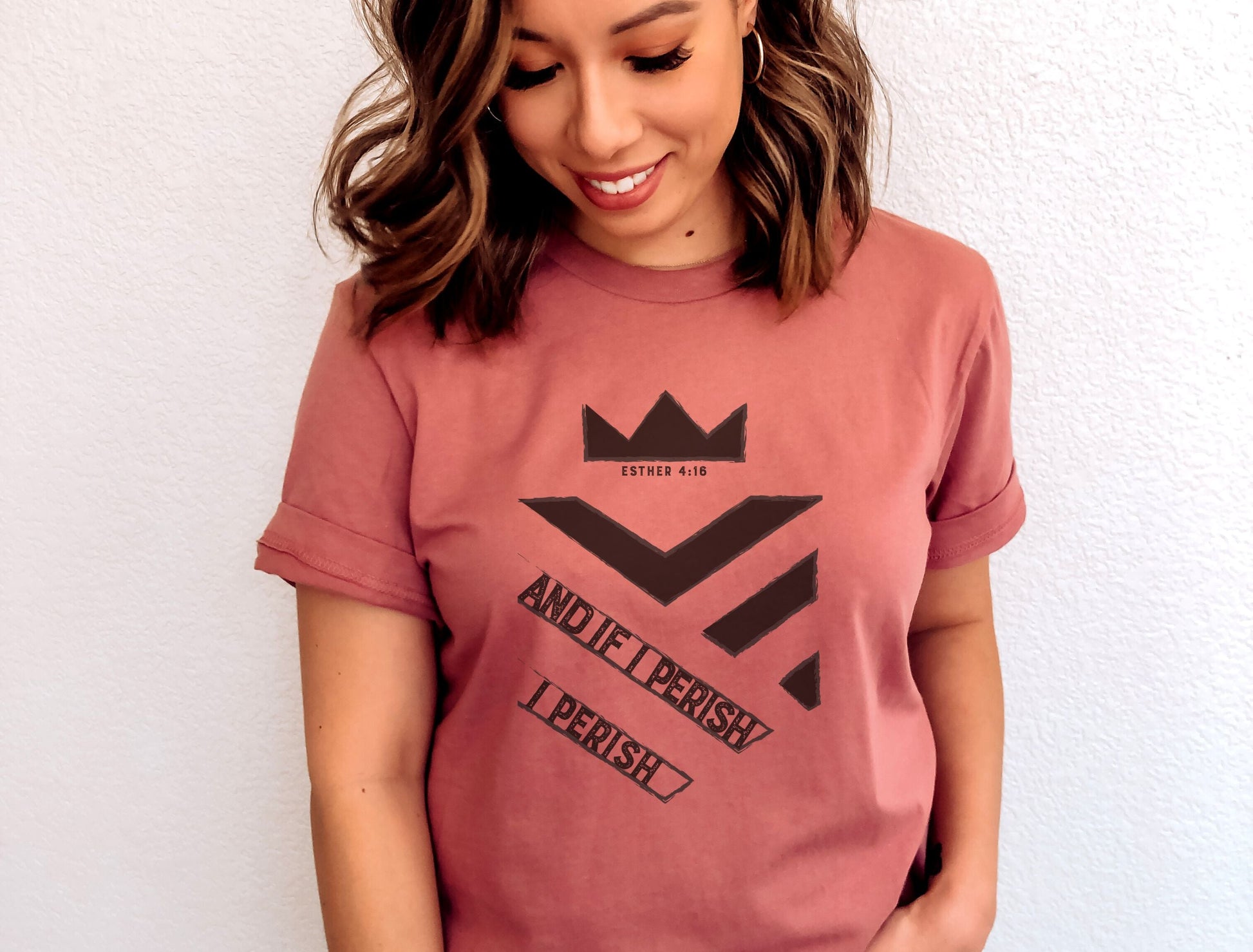 Esther Shield Tee - GritGraceClothingCo