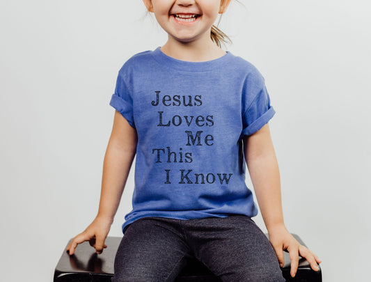 Jesus Loves Me - GritGraceClothingCo