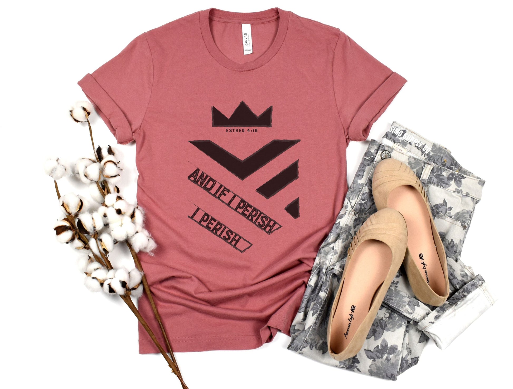 Esther Shield Tee - GritGraceClothingCo