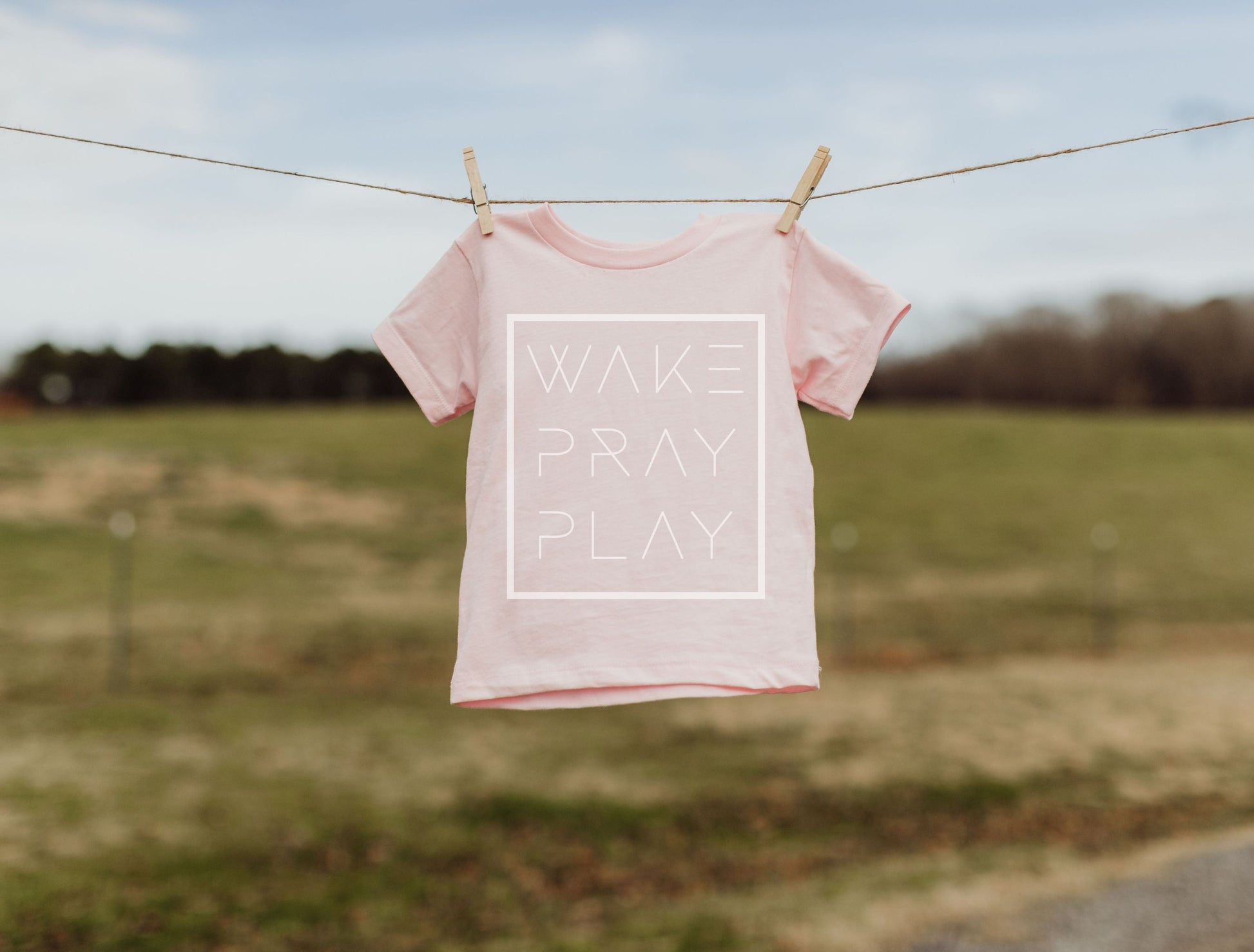 Wake, Pray, Play - GritGraceClothingCo