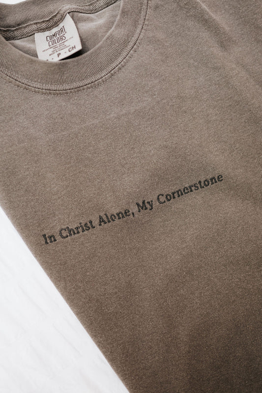 In Christ Alone Hymnal Tee